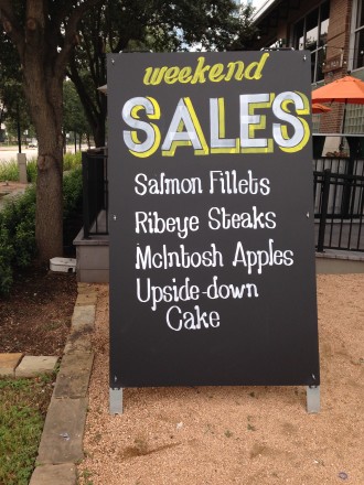 Weekend Sale Chalkboard