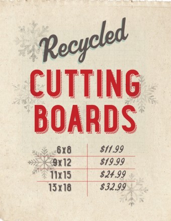 Recycled Cutting Boards