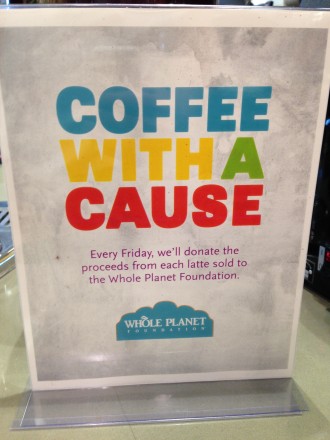 Coffee with a Cause Print